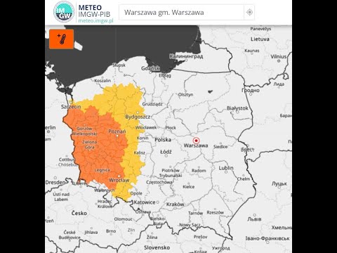 IMGW-PIB: Synoptyczna prognoza/briefing pogody dla Polski na weekend (17-19.06.2022 r.)