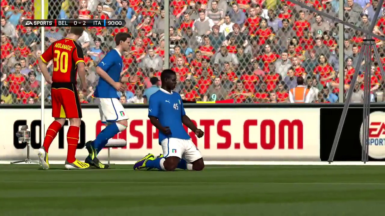 FIFA 14 banotelli score