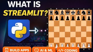 Build a Real Chess Board using Python Streamlit ♟️
