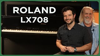 Roland LX708: Unleashing the Power of Roland's Flagship Upright Digital Piano!