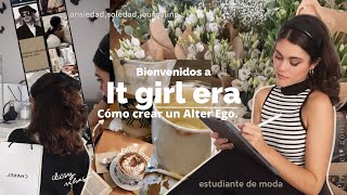 IT GIRL ERA✨ | Cómo crear un Alter Ego, afrontar la ansiedad, crear hábitos... Journaling en un café