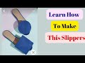 The Making of Female Blue Slippers