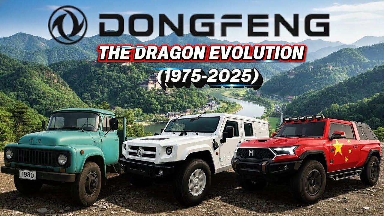 Ultimate Dongfeng Evolution 1975-2025 |  Cinematic Morph Timeline.