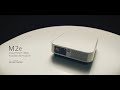 ViewSonic M2e FHD 無線瞬時對焦智慧微型投影機 (1000流明) product youtube thumbnail