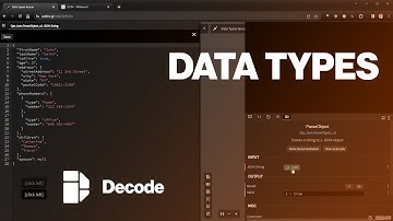 Data Types (2/13) - Intro to Cables.gl