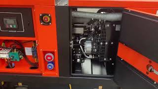 20kva soundproof type diesel generator powered by Isuzu JE493DB-04 engine showcase