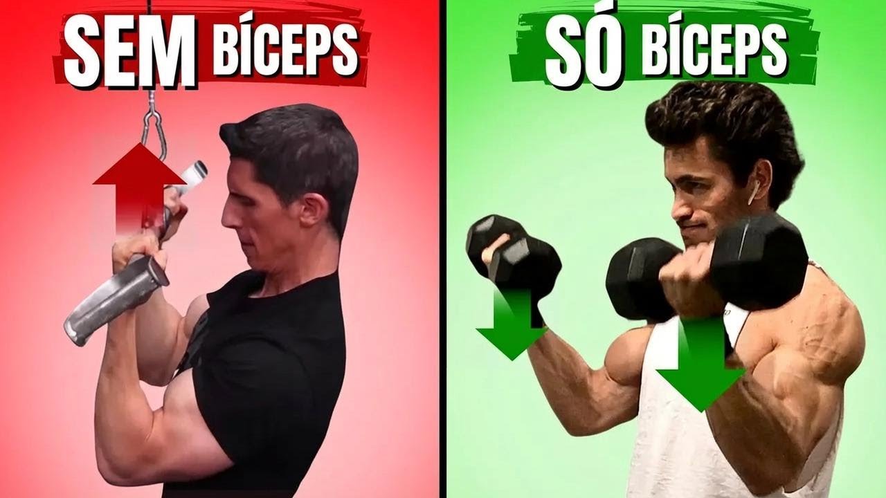 Athlean-X e Mentzer ERRARAM! Pull-downs e barra fixa NÃO treinam o bíceps completo! Isso sim!