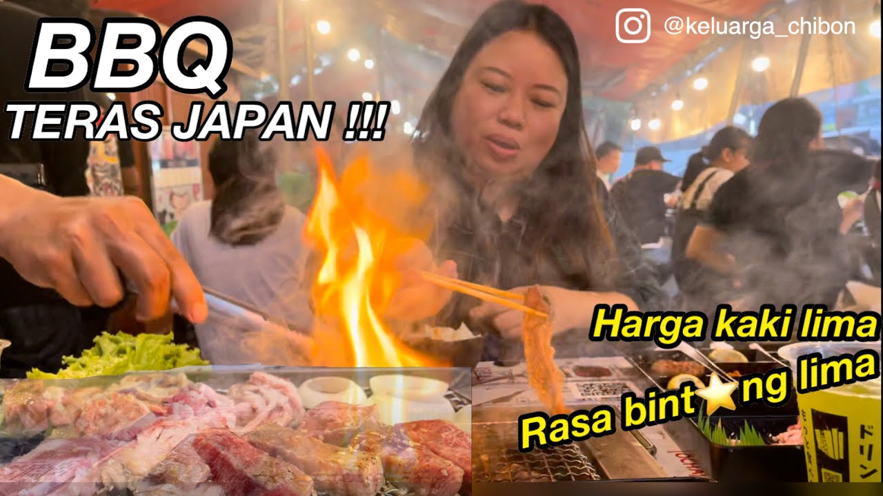RESTORAN JEPANG KAKI LIMA, RASA BINTANG LIMA || TERAS JAPAN  