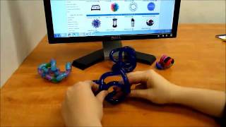 Tangle Jumbo - Translucent Blue