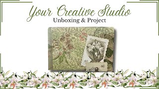 Unboxing and Project// Your Creative Studio