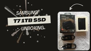 Samsung Portable SSD T7 Shield USB 3.2 1TB| Black| Unboxing