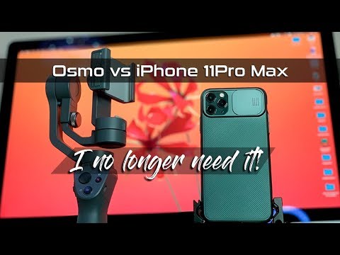 iPhone 11 Pro Max vs DJI Osmo Mobile iPhone 11 Pro Max Camera
