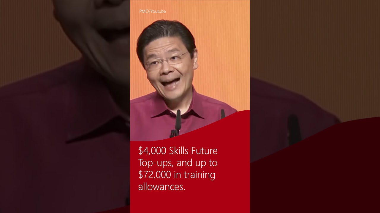 $4,000 SkillsFuture top-ups, and up to $72,000 in training allowances.