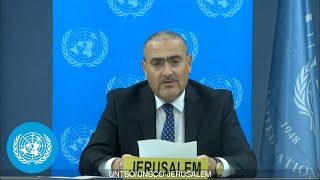 West Bank: settlement expansion, violence & incitement fuel tensions - Briefing | United Nations