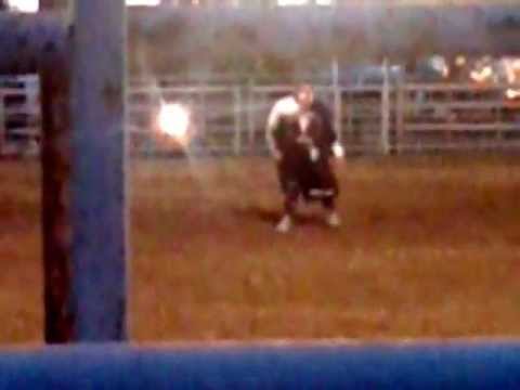 Midget rodeo clown - YouTube
