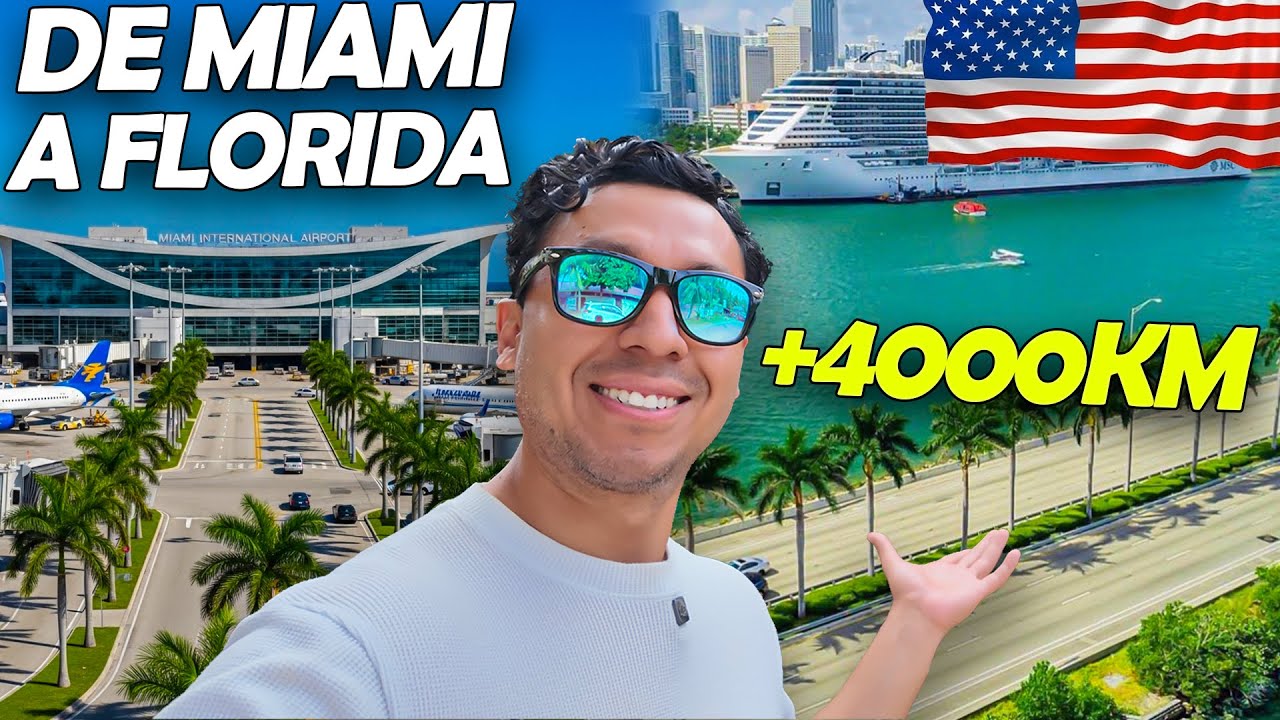 🚗 DE MIAMI A ORLANDO en AUTO ALQUILADO | Guía completa DESDE EL AEROPUERTO
