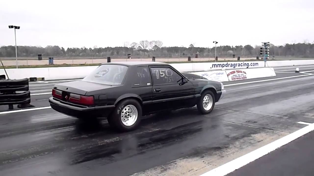 Fox Body Ford Mustang @ Montgomery Motorsports Park