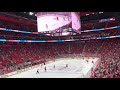 Red wings goal at the New Little Caesars Arena