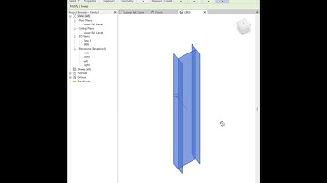 RevitNCN Đồ án KCT 2 - Tạo Family Cột thép biên dạng chữ I | #shorts