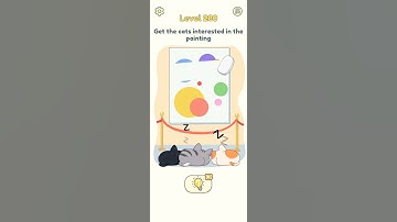 Dop 2 level 280 get the cats interested in the painting 🎨🖌️ #doxa #theshapeofwater #cat #ytshort