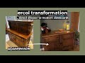 Ercol Dresser Transformation - From Dated to Modern Sideboard