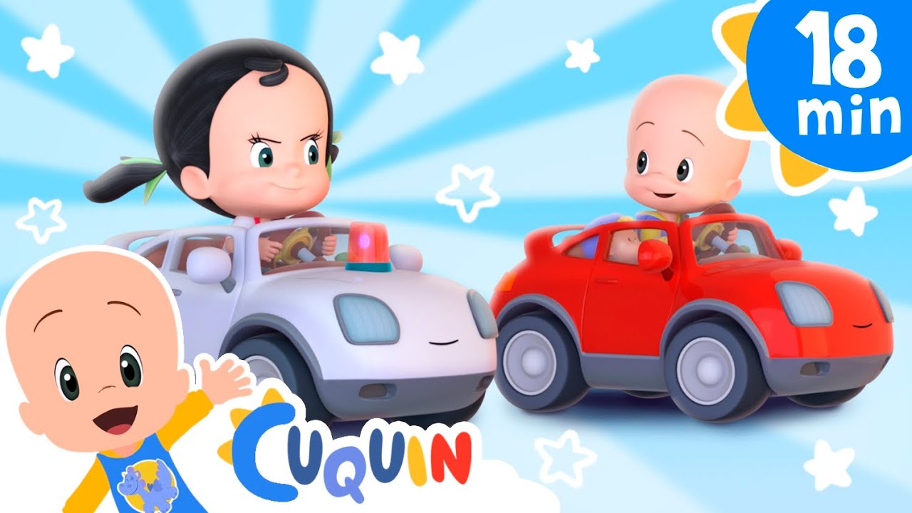 Baby, buckle up in the car | Cleo & Cuquin: Educational videos