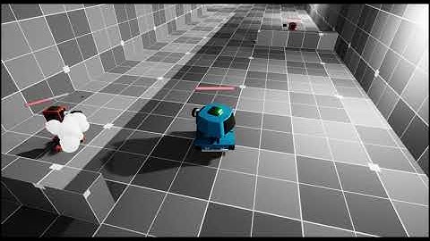 Unreal Engine 4 - Toon Tanks new level divided into sections