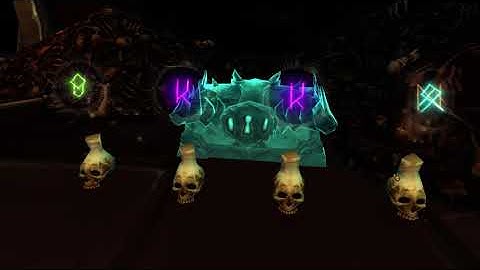 Rune Locked Vault WoW (How to open)