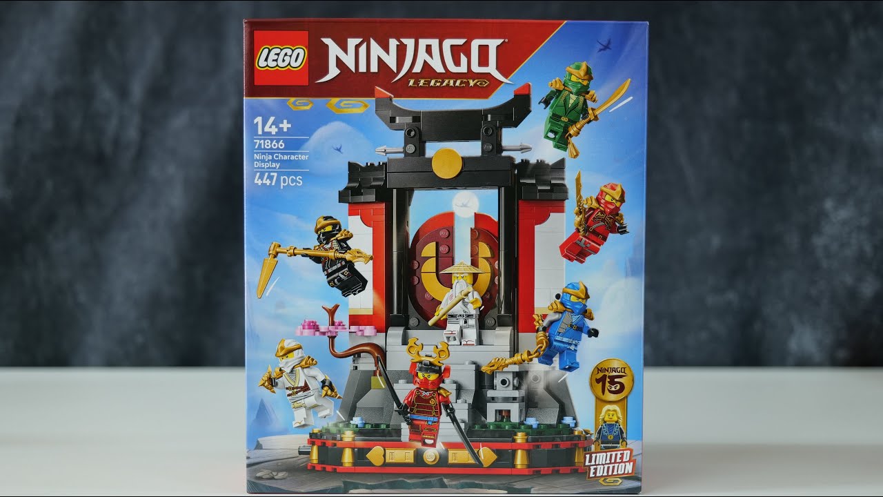 LEGO Ninjago Legacy 71866 Ninja Character Display - LEGO Speed