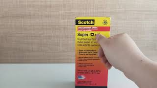 Tes Kekuatan Perekat Scotch® Super 33+™ Vinyl Electrical Tape