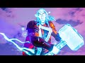 God Of Thunder Thor Skin Gameplay Fortnite Chapter 2 Season 4 No Commentary PS4 Console
