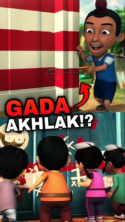 3 Morally Improper Behaviors in Upin Ipin Majapahit
