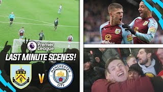 Massive last minute scenes!! - burnley 1-1 man city vlog!!