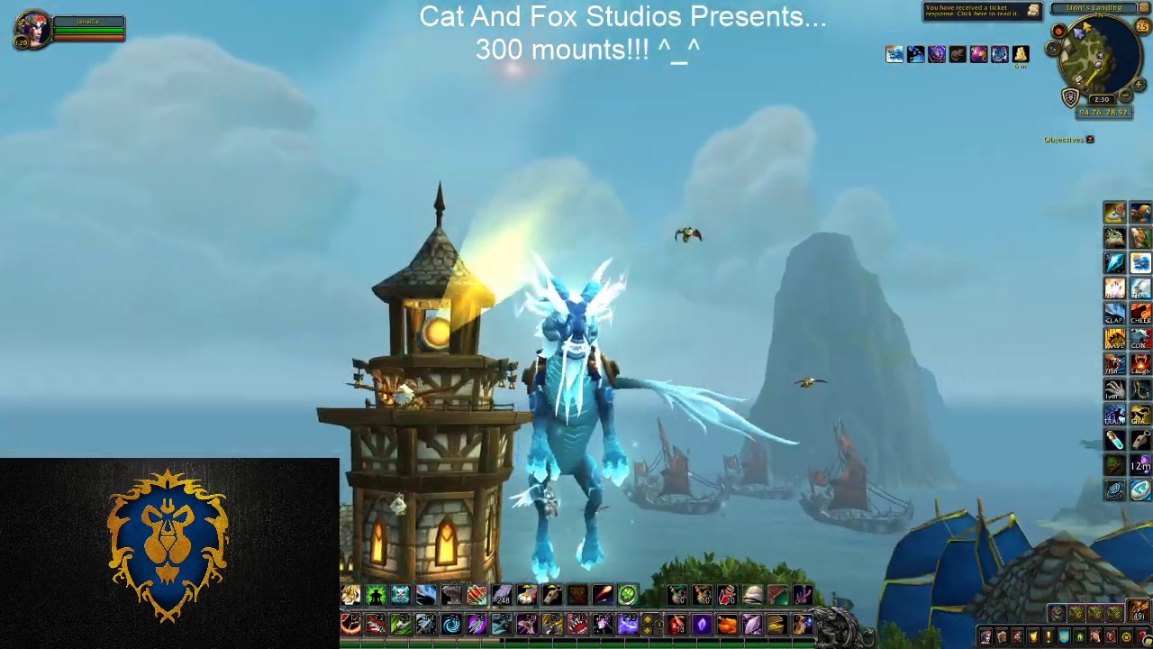 300 MOUNTS!!! MOMENTIS MOMENT! WoW Heavenly Azure Cloud Serpent YouTube
