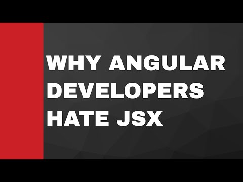 Angular Developers Hate JSX | #CodingPhase