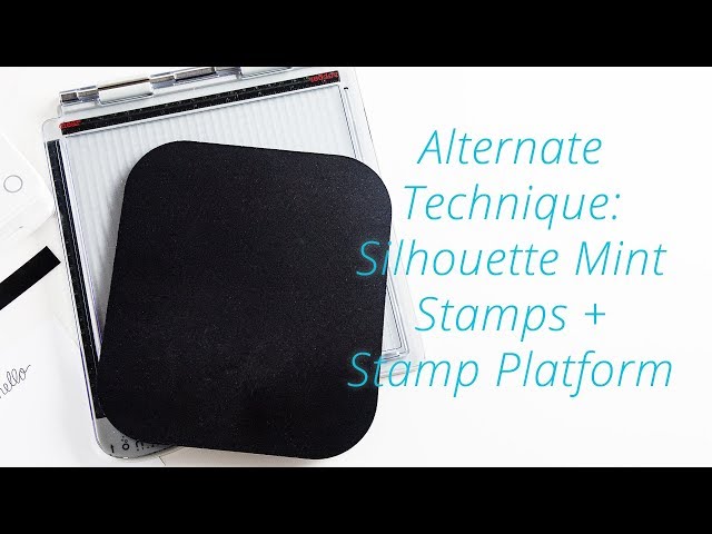 Silhouette Mint Tutorial for Beginners - Unboxing and How to Make Your  First Custom Stamp 