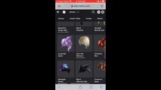 How To Copy And Paste Hair On Roblox Mobile Android Herunterladen - how to get 2 hairs on roblox mobile 2021