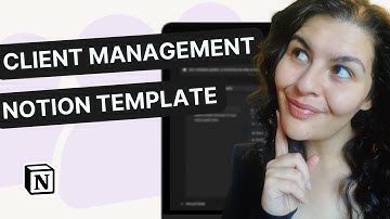 Notion Client Management Template (+ Integrated Client Portal and Time Tracker)