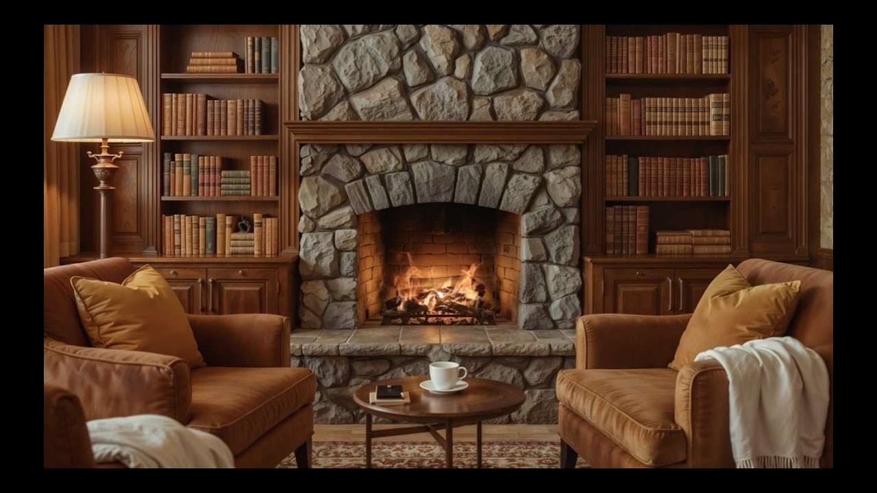 Камин 24/7: Идеальная Атмосфера для Работы и Концентрации (без музыки) #asmr #fireplace #relax