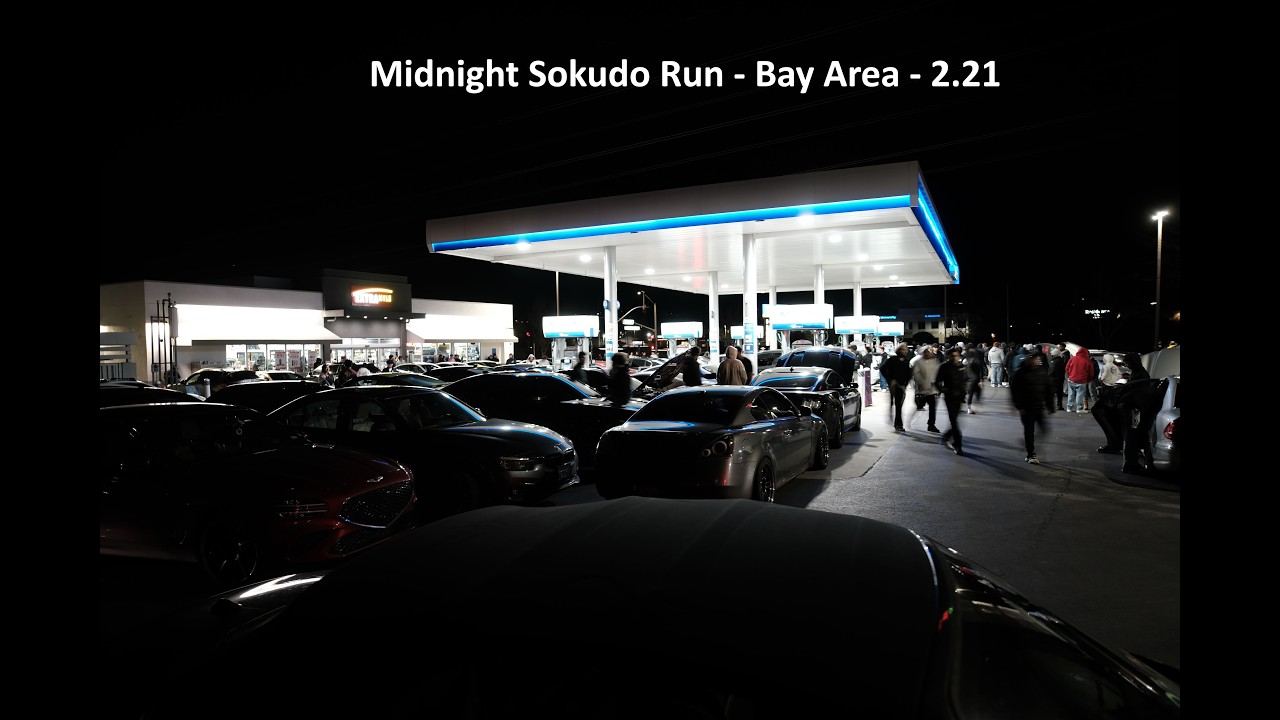 KDM (Elantra N) owner joins Midnight Sokudo Bay Area run!
