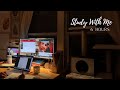 STUDY WITH ME FOR 6 HOURS | Calm Piano Music | 50/10 Pomodoro| Hara Studies