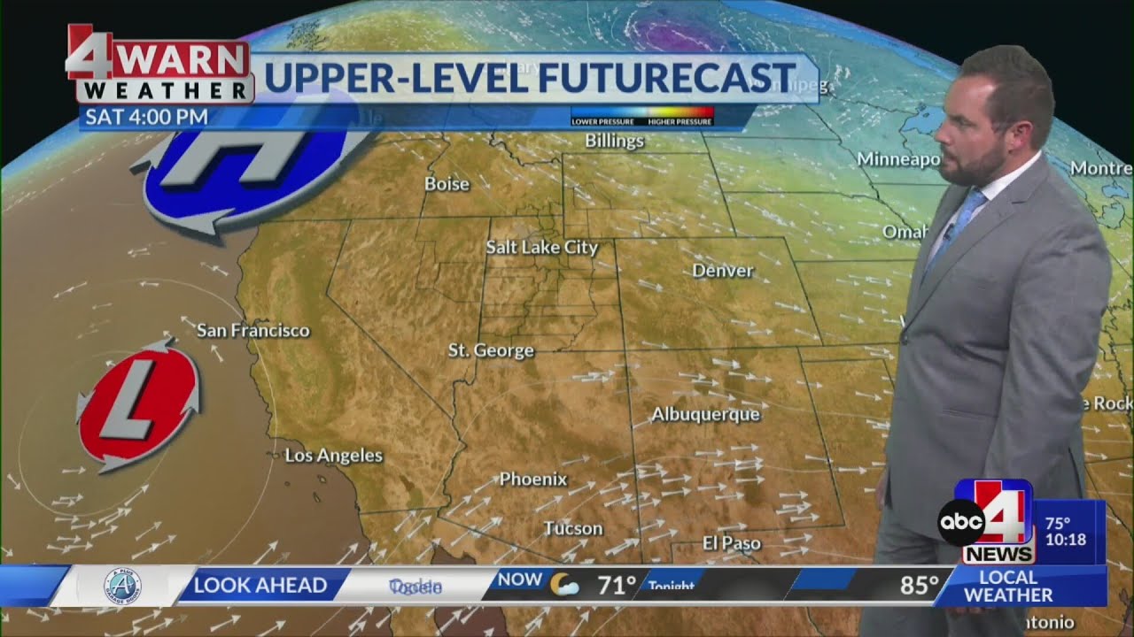 Warmup on the way, with a few southern storms in the mix - YouTube