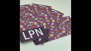 Customized Title Medical Badge Card Nursing Reference Cards Office Nursing Accessories