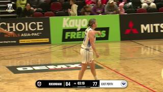 Highlights from Stacey Barr's 34 -Rockingham vs. East Perth