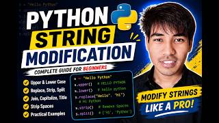 Celebrity Python String Modification Tutorial | String Methods in Python for Beginners #coding #python Net Worth