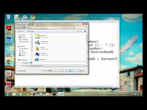Batch File Tutorial - Calculator