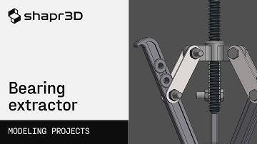 3D Modeling a Bearing Extractor on iPad | Shapr3D