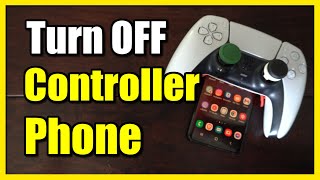How to Turn OFF PS5 Controller connected to Phone (Iphone or Android)
