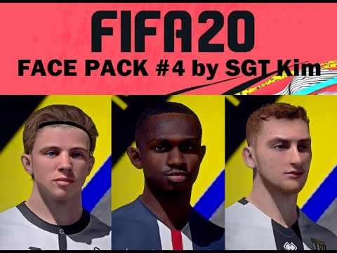 Fifa20 Face Pack 4 Update Tanguy Kouassi Dejan Kulusevski Conor Gallagher By Sgt Kim Youtube