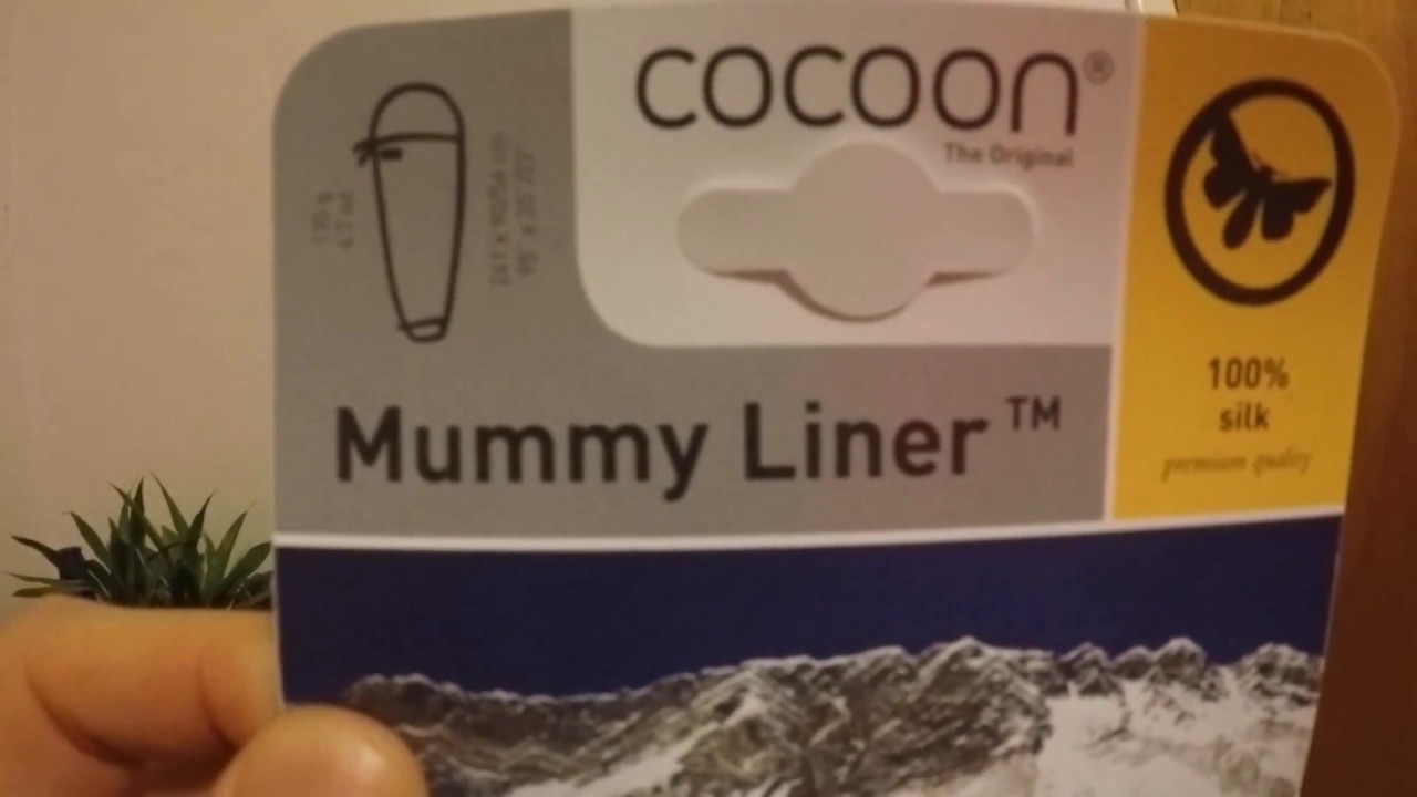 ⁣Cocoon Silk Mummy Liner OFFICIAL review